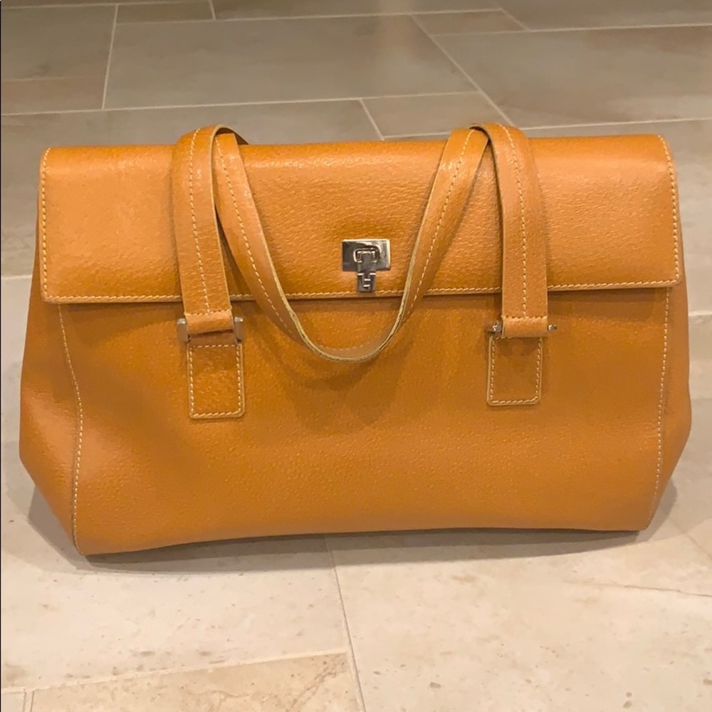 Lambertson Truex Caramel Bag